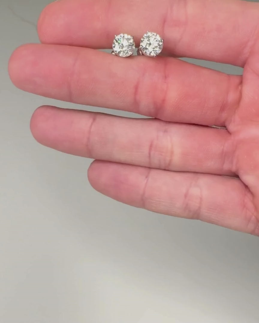 Sterling Silver Everyday Essential CZ Studs