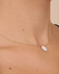 Rose Petal Pendant Necklace