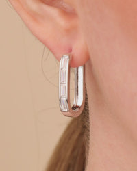 Roxanne CZ Micro Hoop Earrings