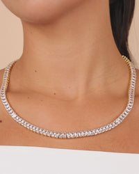 Marisol CZ Tennis Necklace
