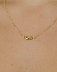 Sterling Silver Infinity Love Knot Necklace