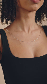 Sterling Silver Adjustable Snake Chain