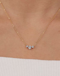 Sterling Silver Robin CZ Necklace