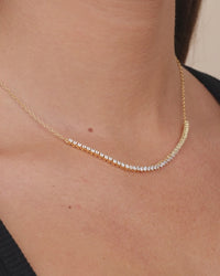 Perdita Brilliant Cut CZ Necklace