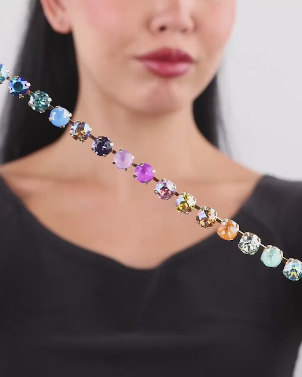 Luminous Rainbow Necklace