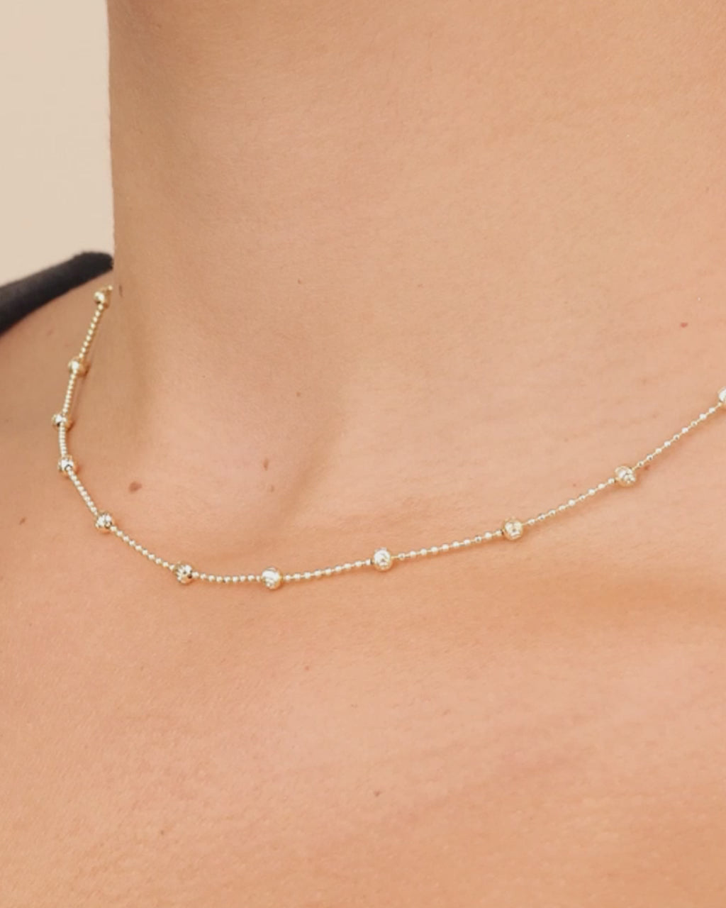 Rumor Stationed CZ Necklace