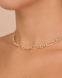 Fianna Mixed Chain Link Necklace