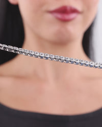 Helene Asscher Cut Tennis Necklace