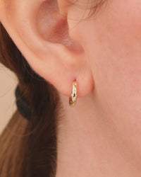 Sterling Silver Blakelyn Micro Hoops