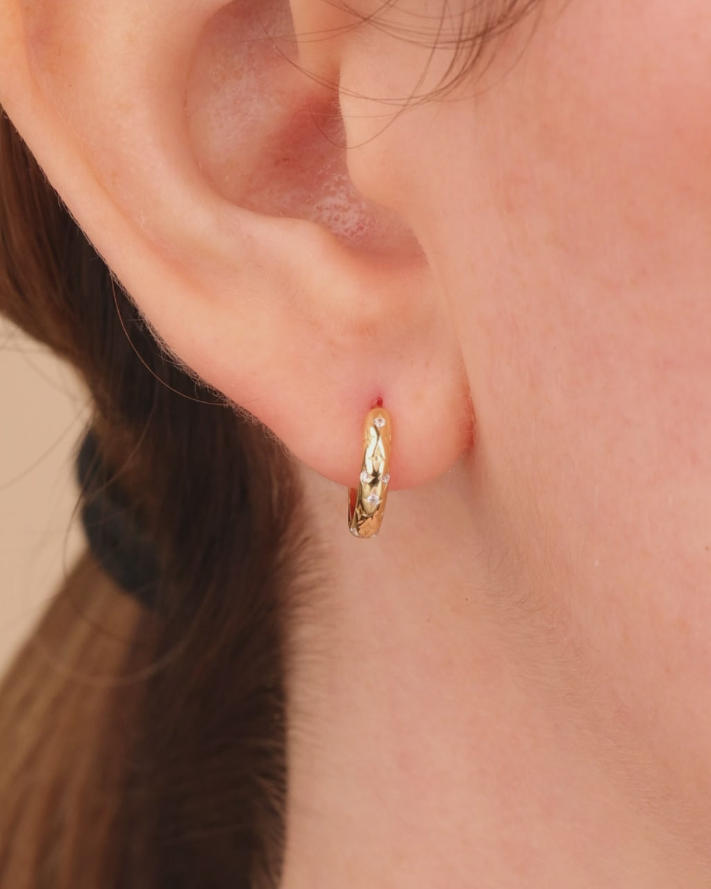 Sterling Silver Blakelyn Micro Hoops