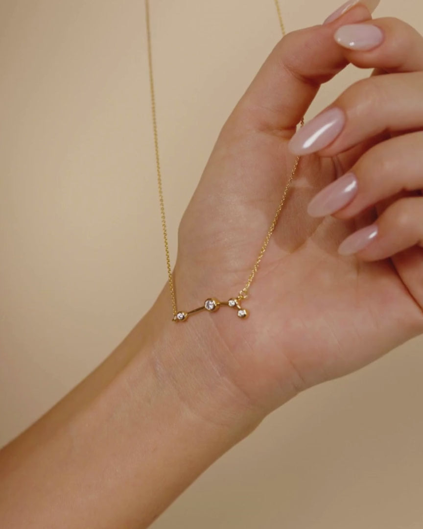 【Grace Personalized】ELENA CONSTELLATIONネックレス Engraved Constellation Necklace by Gracepersonalized