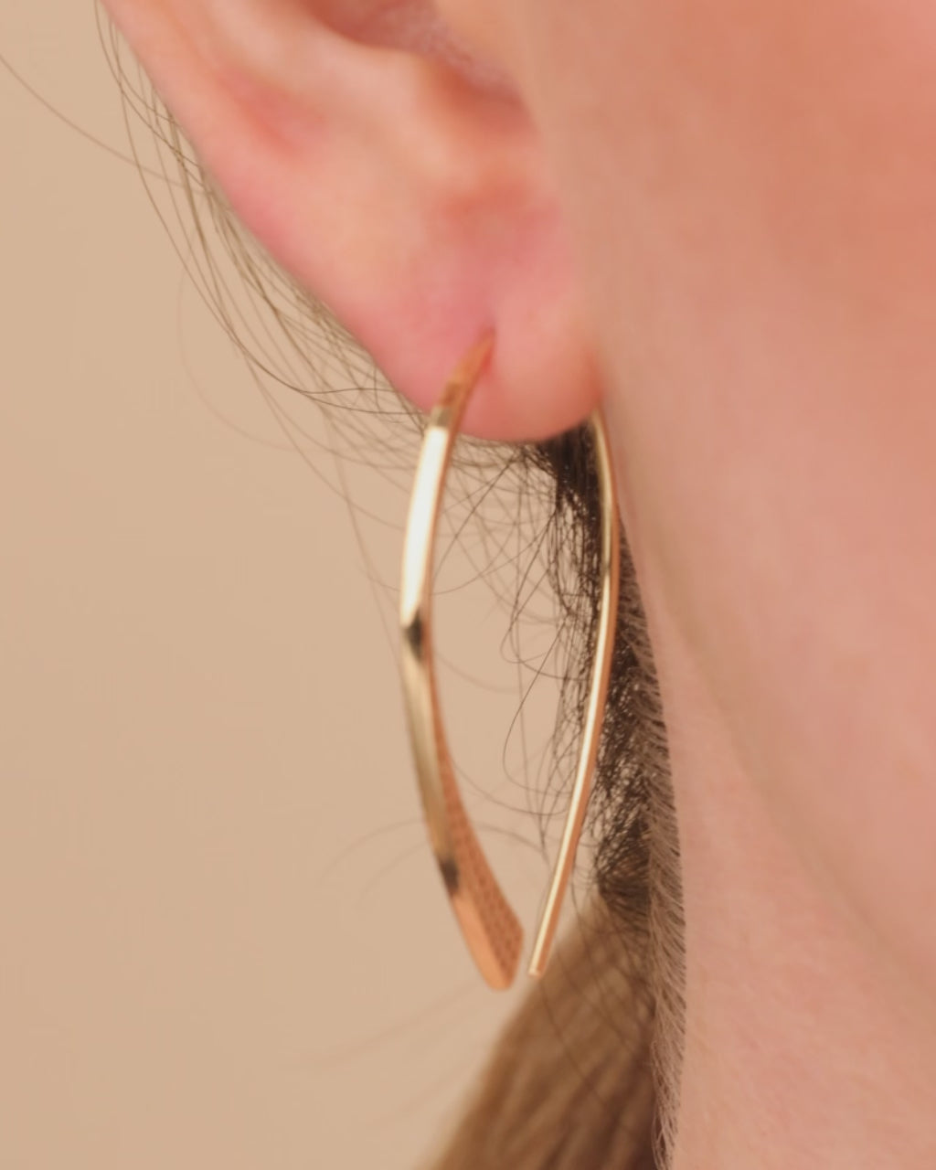 Sparkle4c_Jewelryページ Carlotta CZ Threader Hoop Earrings – Sterling Forever