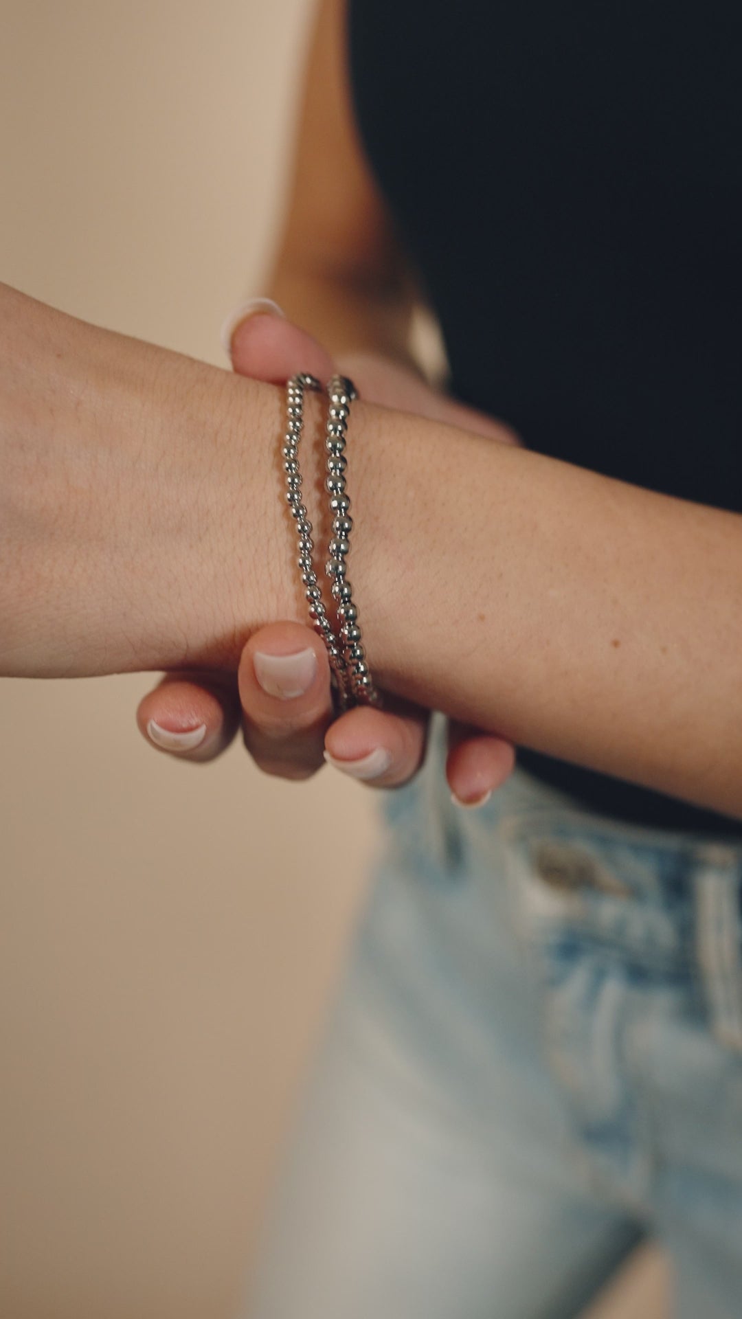 Beaded Stretch Bracelet Sets