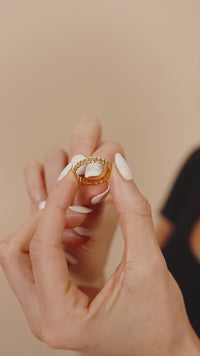 Sterling Silver Stacey Textured Band Ring