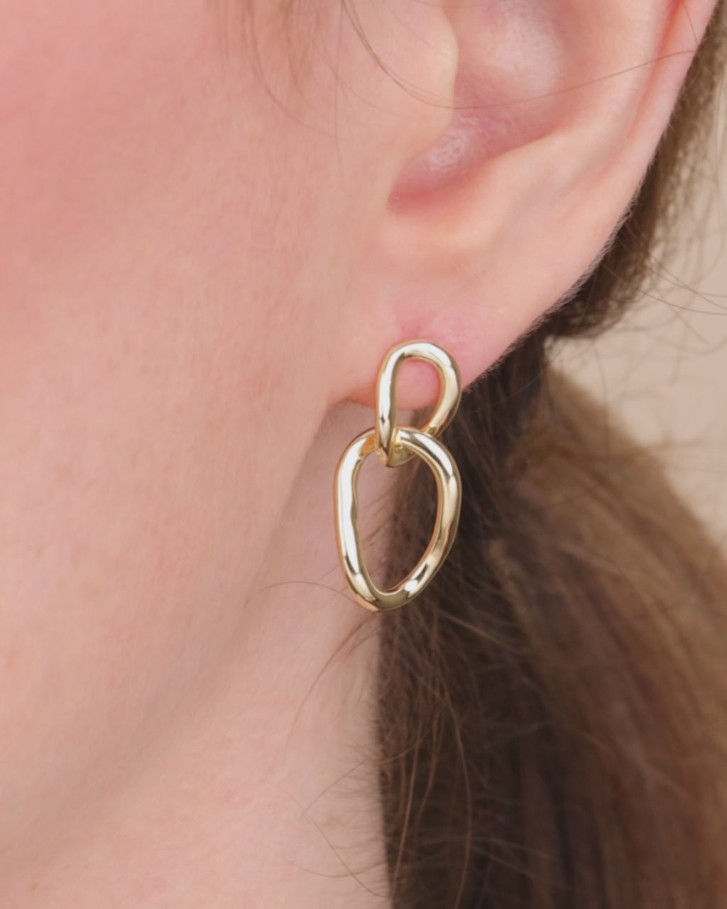 Cruz Double Link Drop Studs