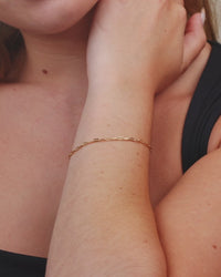 Sterling Silver Paperclip Chain Bracelet