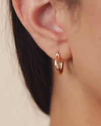 Sterling Silver Janice Twisted Hoop Earrings