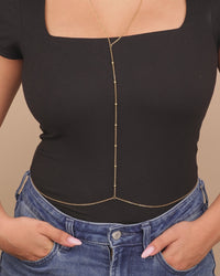 Myrna Beaded Layered Body Chain