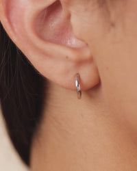 Sterling Silver Tinsley Micro Hoops