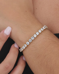 Marisol Round Cut CZ Tennis Bracelet