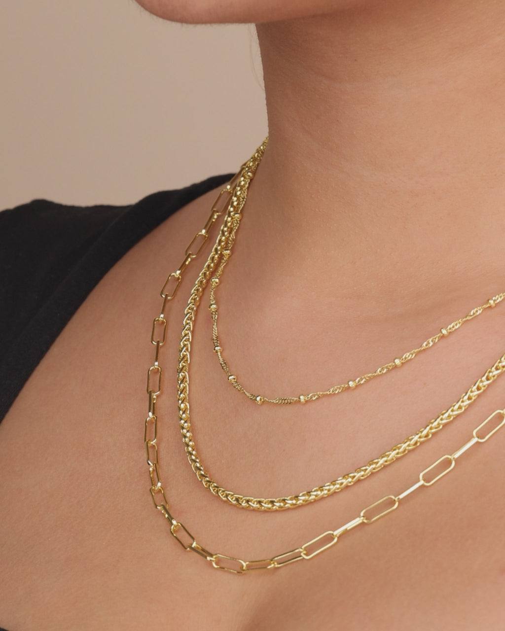 Parisa Layered Chain Necklace