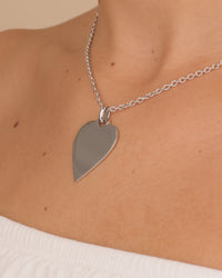Rita Polished Heart Statement Necklace