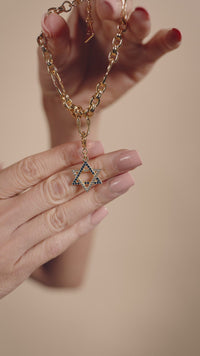CZ Star of David Charm