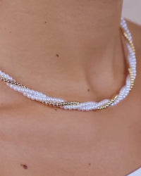 Patti Twisted Pearl Necklace