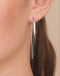 Sterling Silver Bar Threader Earrings
