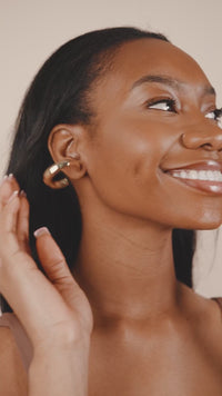Thick Hollow Hoops
