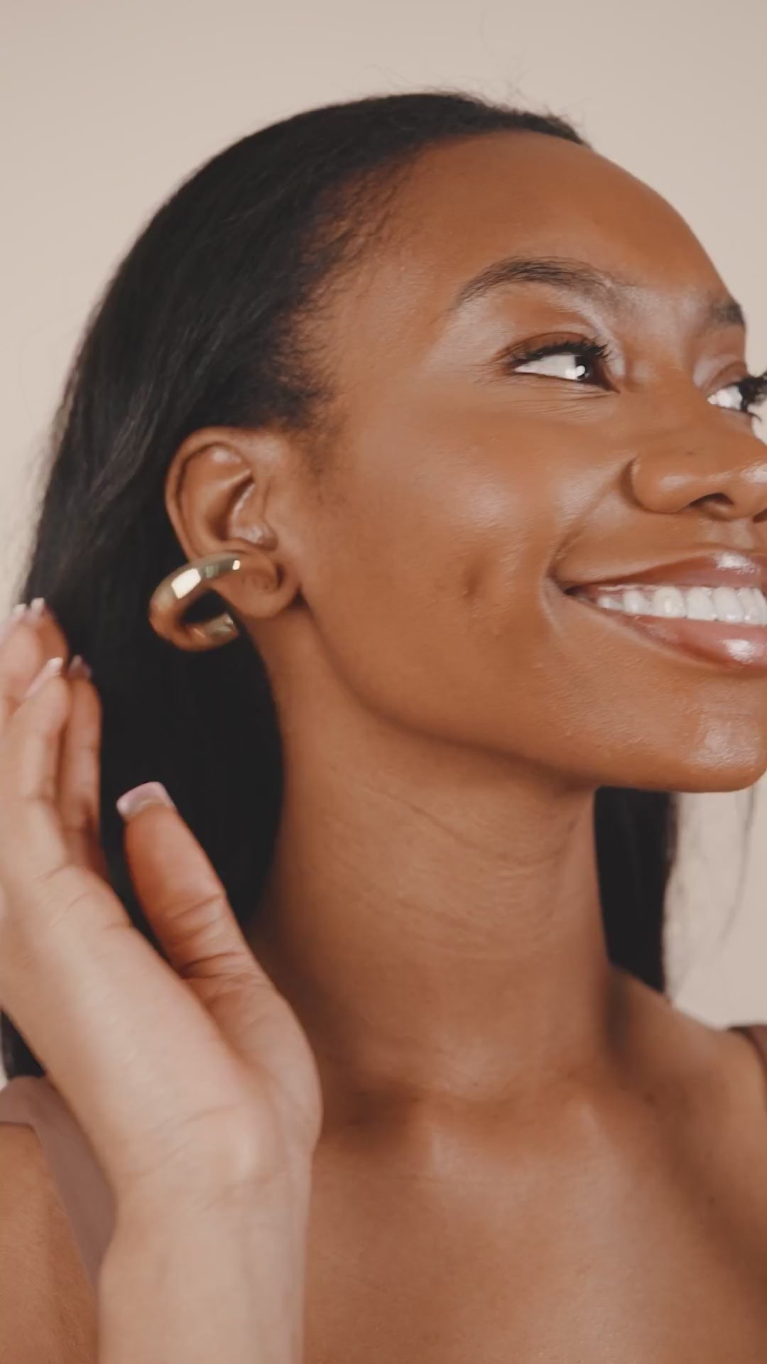 Thick Hollow Hoops