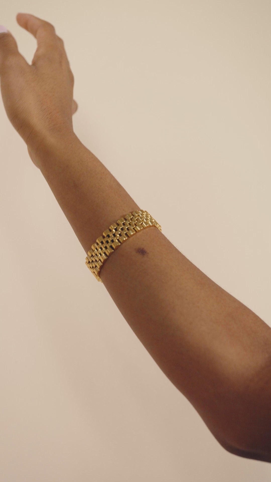Chunky Watch Band Chain Bracelet