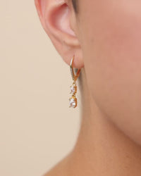Sterling Silver Liesel Oval Cut CZ French Clip Earrings