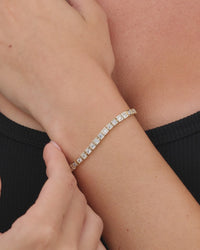 Christina Square CZ Tennis Bracelet