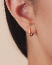 Sterling Silver Ainsleigh Micro Hoops