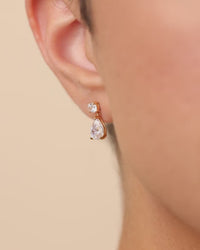 Sterling Silver Imogen CZ Studs
