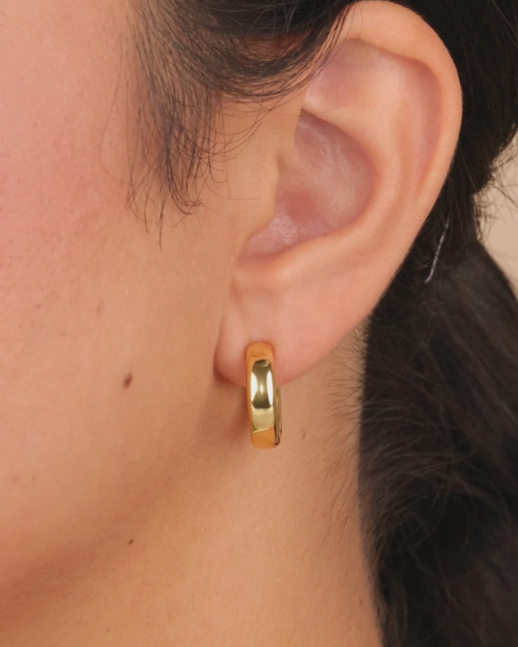 Sterling Silver Marisa Polished Stud Earrings