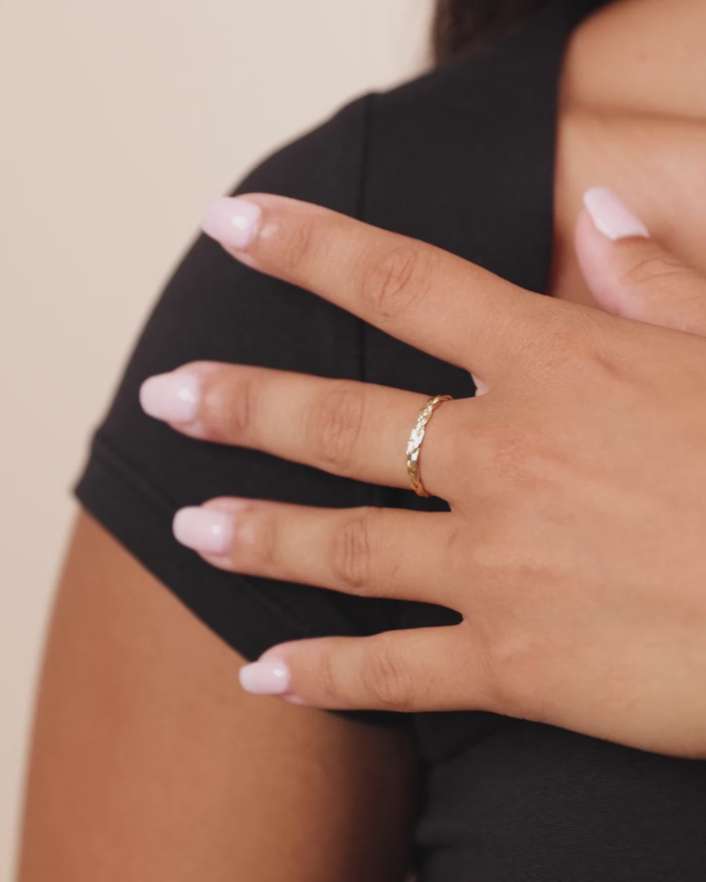 Sterling Silver Braided Twist Band
