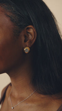 Zora CZ Dome Studs