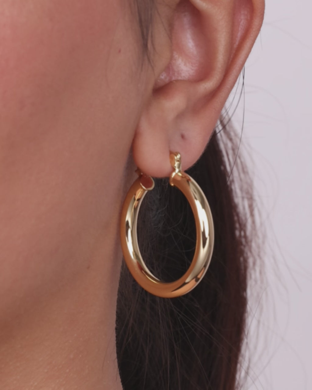 Chunky Tube Hoops
