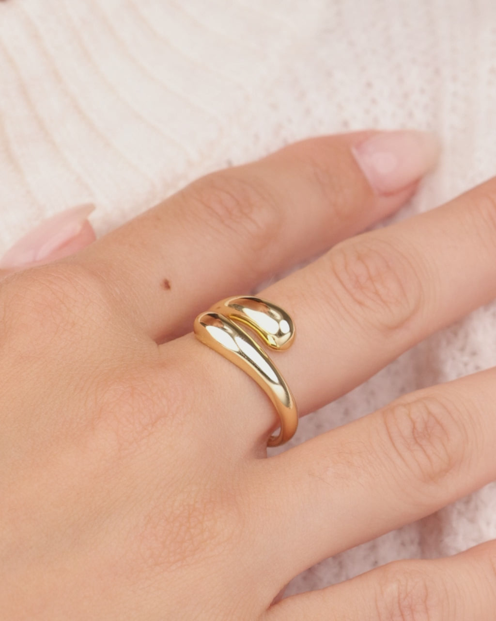 Sterling Silver Lauren Polished Open Ring