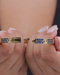 Lumière Sapphire CZ Bangle