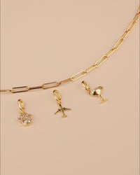 Sterling Silver CZ Paw Charm