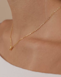 Sterling Silver Pear Bezel Set Pendant