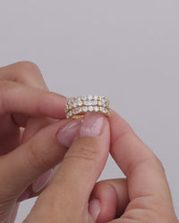 Sterling Silver Kornelia Eternity Ring