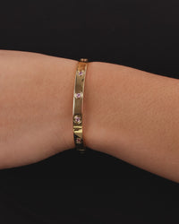 Verona Pink CZ Bangle