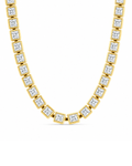 Helene Princess Cut Tennis Necklace