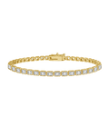 Helene Radiant Cut Tennis Bracelet