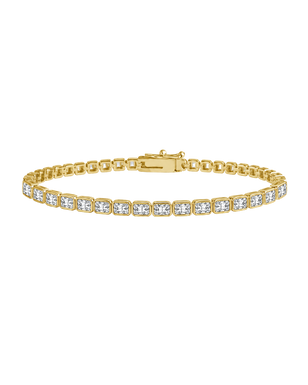 Helene Radiant Cut Tennis Bracelet