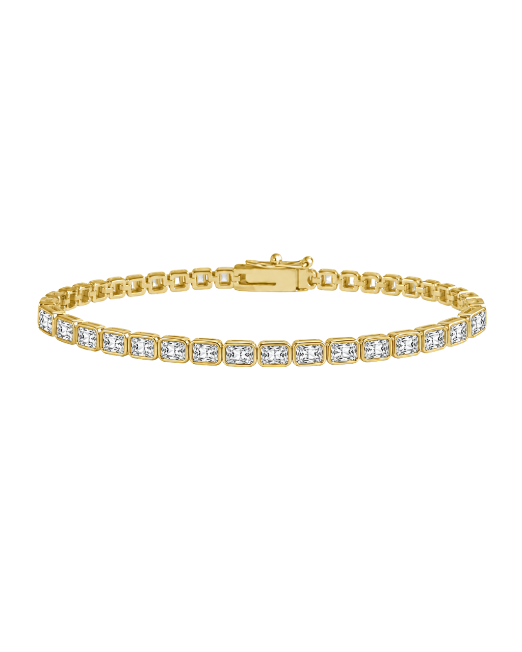 Helene Radiant Cut Tennis Bracelet